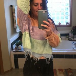 Pastel sweater